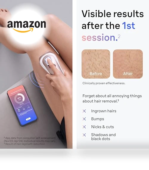 At Home Laser Hair Removal — Grooming Essentials, Braun