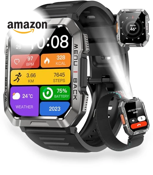 Military Smart Watch for Men — Smartwatches, Blackview
