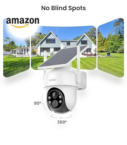 Outdoor Wireless Security Cameras — Smart Home Security, AOSU