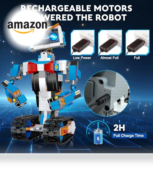 STEM Building Robot Toys for Kids — Construction Kits, Anysun