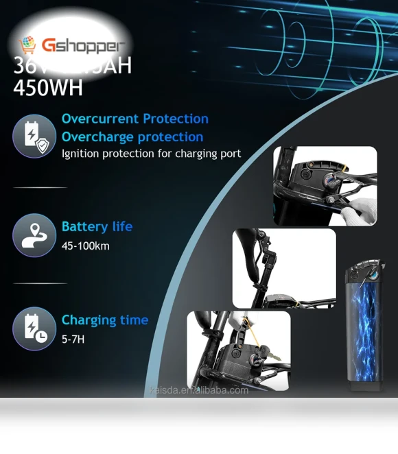 Electric City Bike — Electric Self-Balancing Scooters, KAISDA