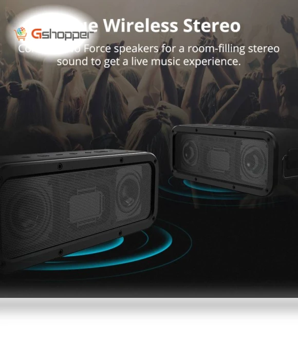 Outdoor Bluetooth Speaker — Portable Audio, Tronsmart