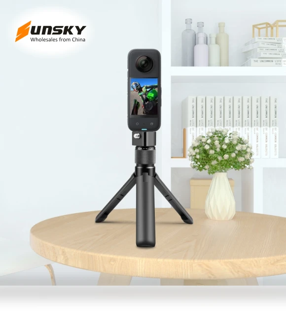 Rotary Handle Desktop Tripod Stand — Camera Supports, PULUZ