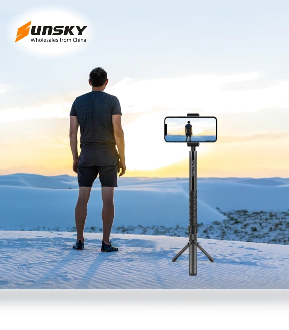 Rotary Handle Desktop Tripod Stand — Camera Supports, PULUZ