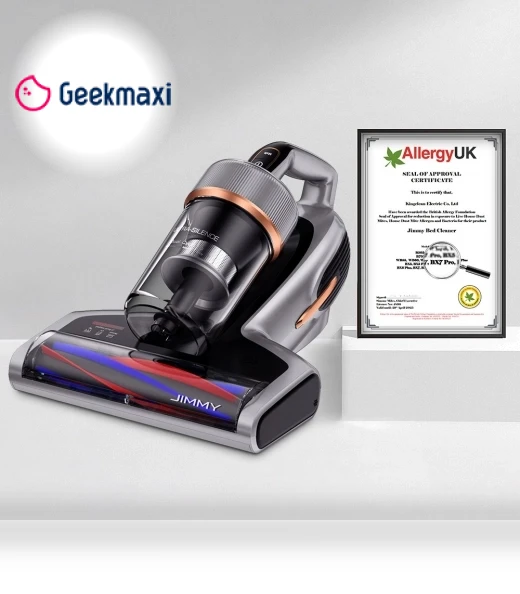 Mite Vacuum Cleaner for Mattresses with UV-C Light & Ultrasonic — Vacuums, JIMMY