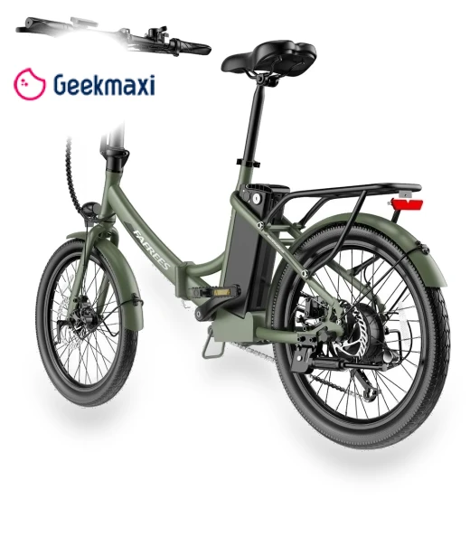 Light 20'' Tire Foldable City Electric Bike — Electric Self-Balancing Scooters, Fafrees