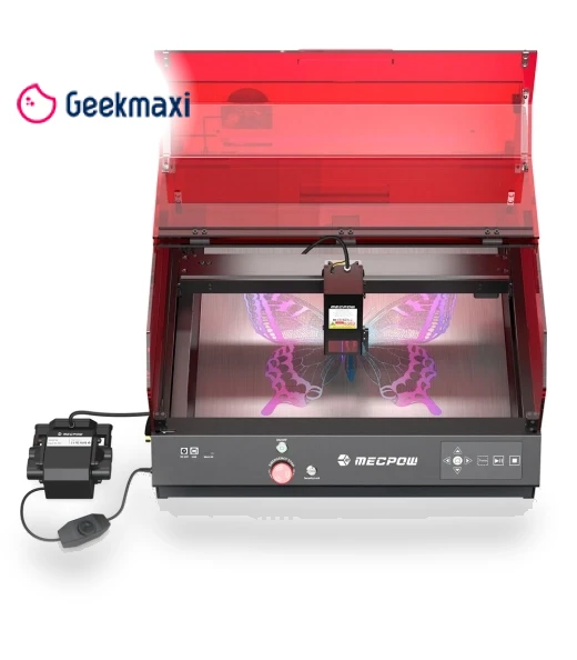 Laser Engraving Machine with Built-in Camera — Engraving Equipment & Accessories, Mecpow
