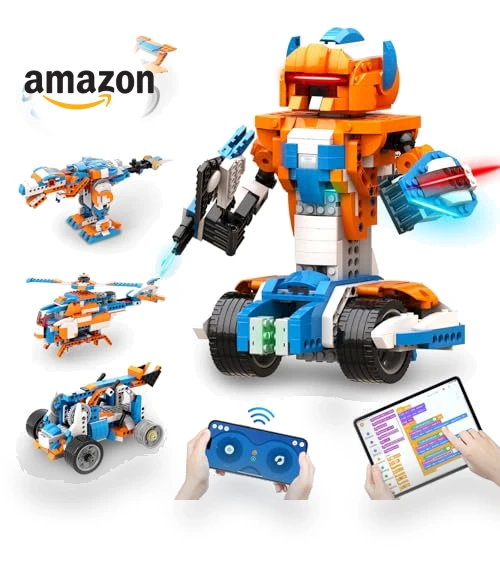 12-in-1 Robot Building Kit — Interactive Figures & Robots, Apitor