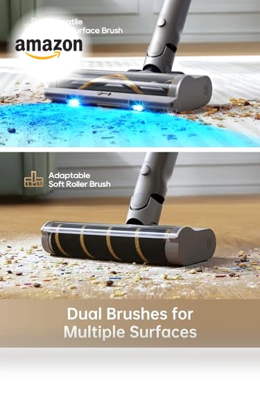 Cordless Vacuum Cleaner with Auto Dust Base — Vacuums, Dreame