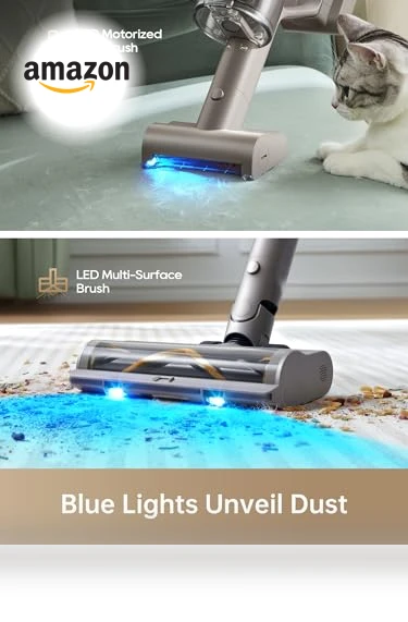 Cordless Vacuum Cleaner with Auto Dust Base — Vacuums, Dreame