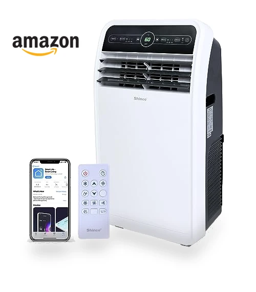 Smart Wi-Fi Portable Air Conditioner — Air Moisture Control, Shinco