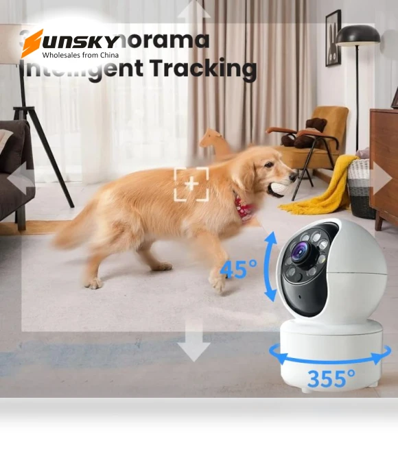 Mini 360 PTZ WiFi Surveillance Camera — Security Cameras