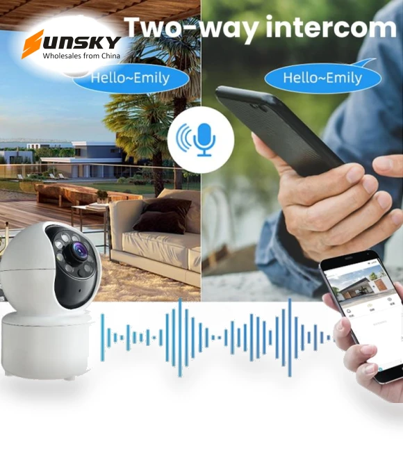 Mini 360 PTZ WiFi Surveillance Camera — Security Cameras