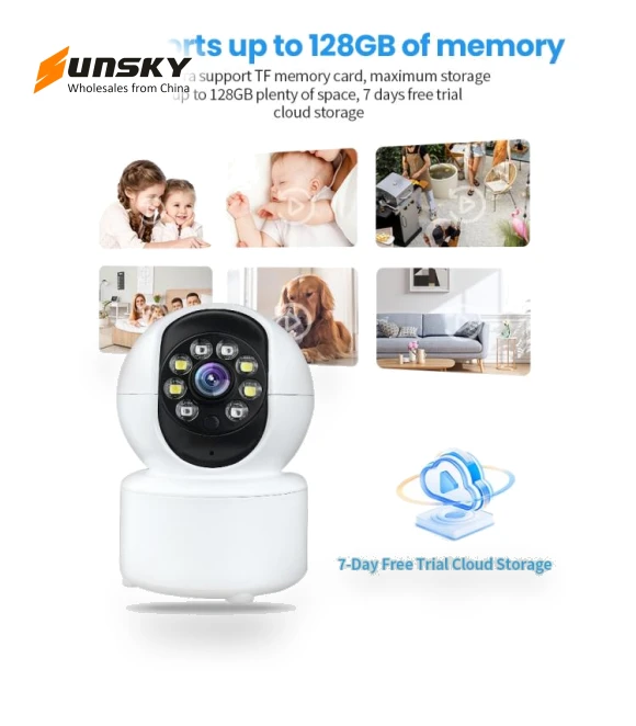 Mini 360 PTZ WiFi Surveillance Camera — Security Cameras