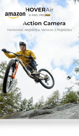 4K Action Flying Camera, Foldable Drone — Drones, HOVERAir