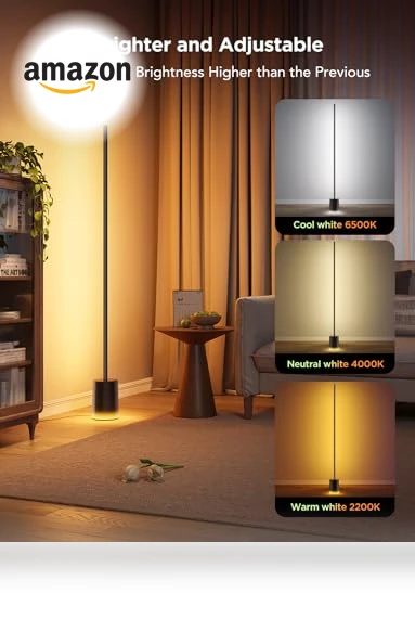 Floor Lamp 2 with Matter, RGBIC, Warm Cool White LED — LED, Govee