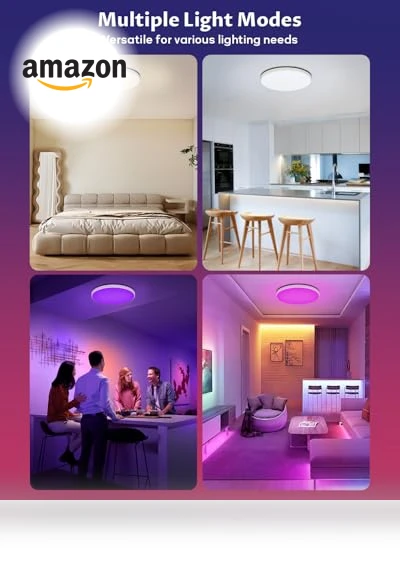 Smart LED Ceiling Light WiFi — LED, AFINSEA