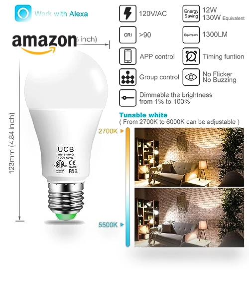 Smart Light Bulb — LED, UCB