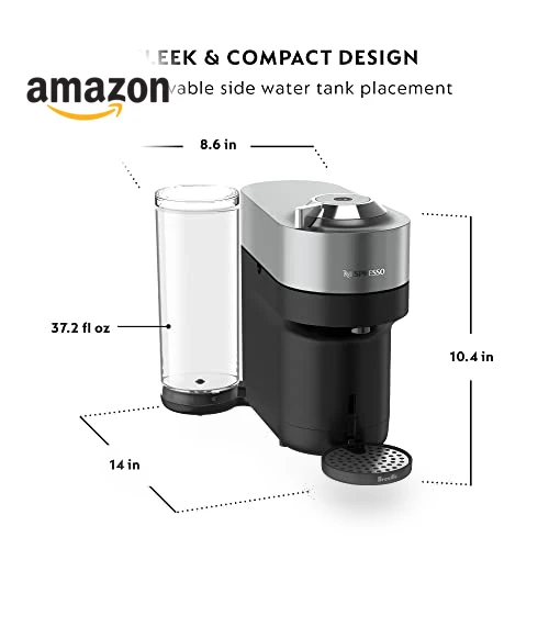 Vertuo Pop+ Deluxe Coffee and Espresso Maker — Coffee & Espresso Combos, Nespresso