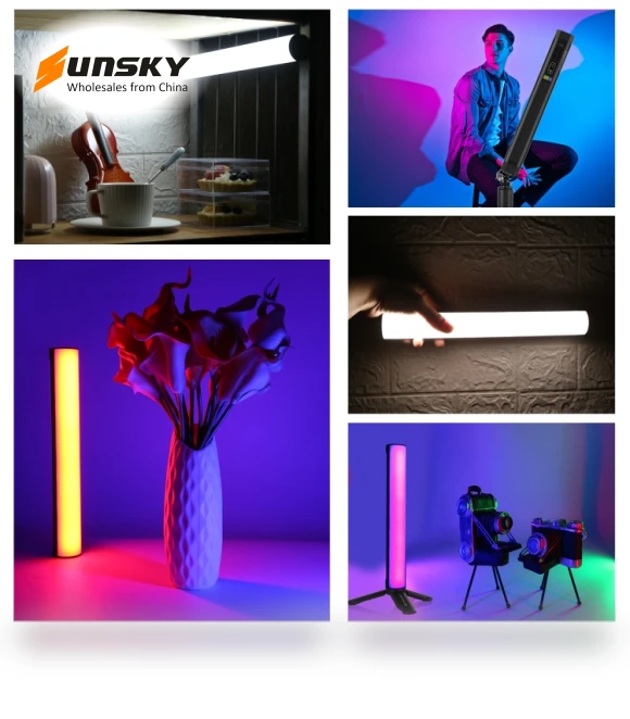 Photo Handheld Full Color RGB Stick Light — Selfie Lights, PULUZ