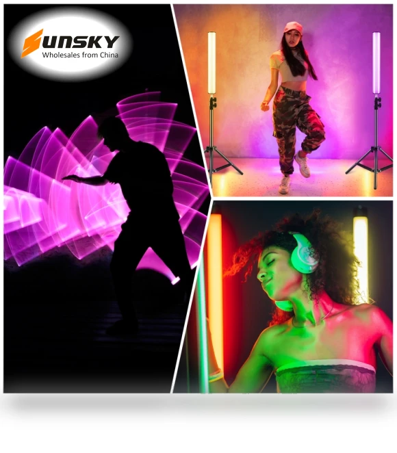 Photo Handheld Full Color RGB Stick Light — Selfie Lights, PULUZ