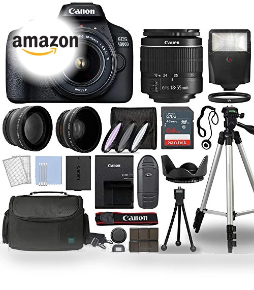 Digital SLR Camera Kit — Accessory Bundles, Canon