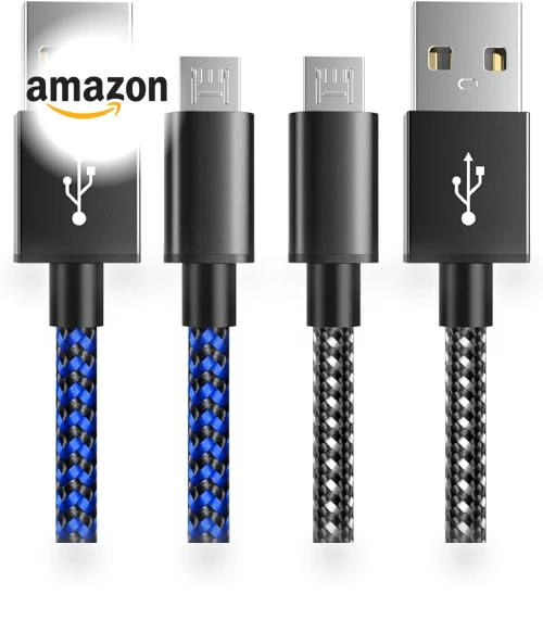 Extra Long Micro USB Charging Cable — Charging Solutions, 6amLifestyle