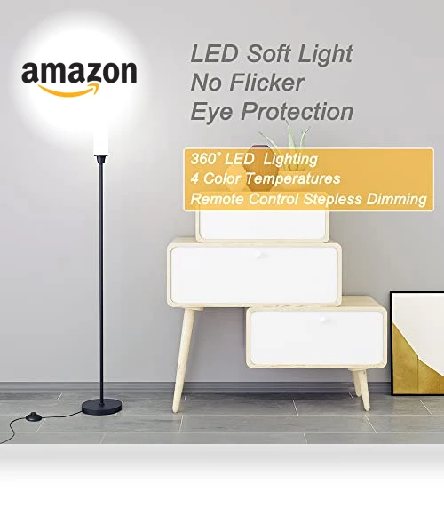 Floor Lamp with Remote Control — Wall Lighting, Nukanu