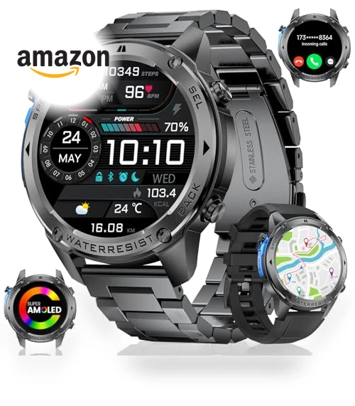 GPS Smart Watch for Men — Smartwatches, HIRREO