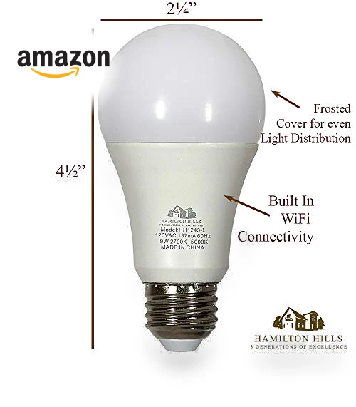 LED Smart Bulb — LED, Hamilton Hills