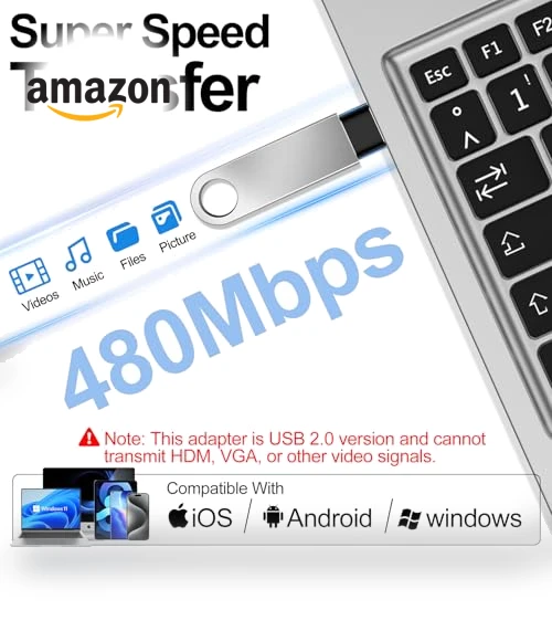 USB to USB C Adapter — Charging Solutions, xiwxi