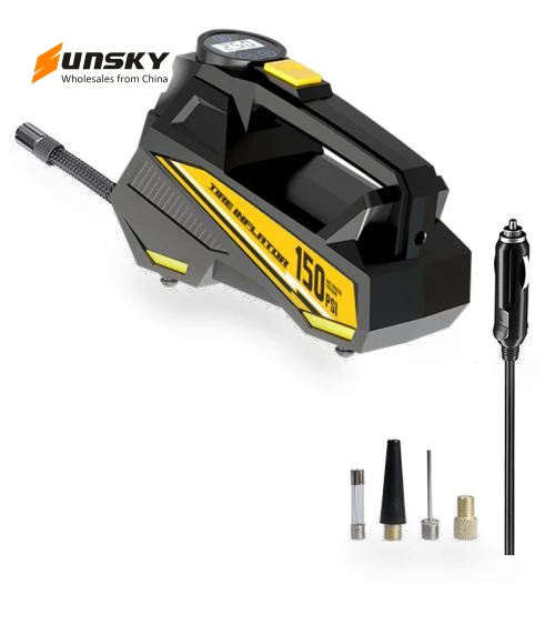 Portable Intelligent Digital Display Electric Air Pump — Air Mattress Pumps