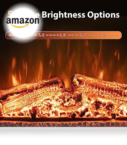 Electric Fireplace with Remote Control — Electric Heating Solutions, Dreamflame