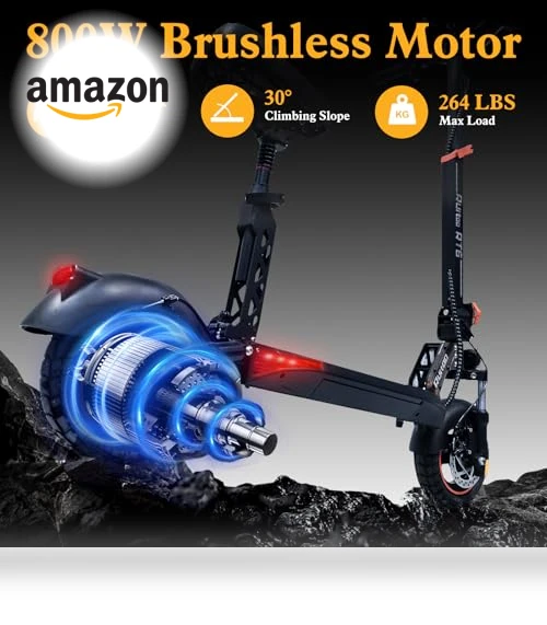 Electric Scooter with Seat — Electric Vehicles, Bikydom