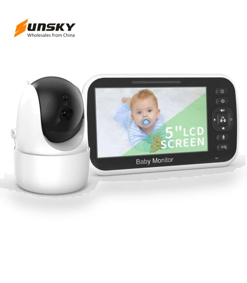 LCD Screen Auto Night Vision Baby Monitor — Baby Monitors