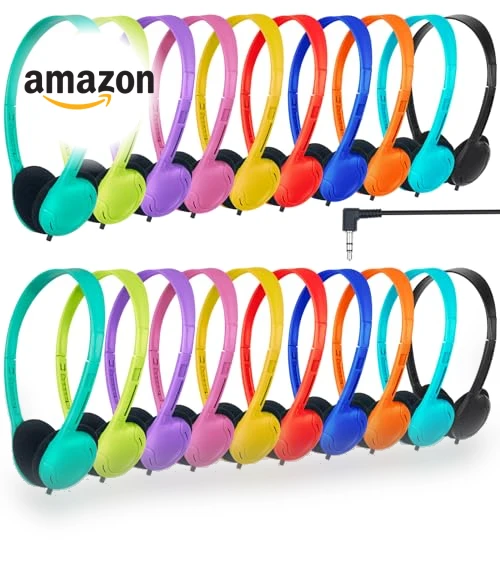 Class Set Headphones for Kids Students — In-Ear Headphones, ZNXZXP
