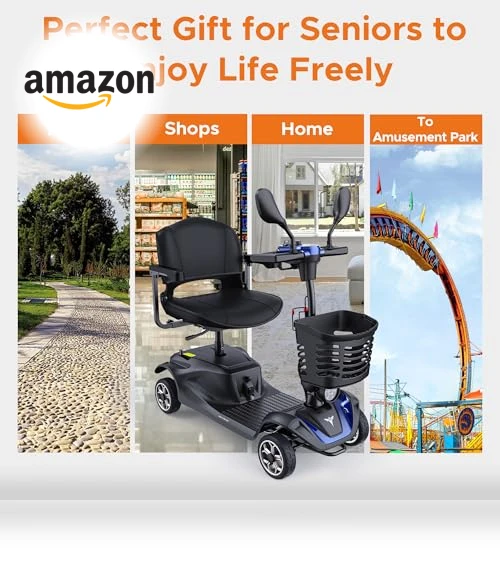 4 Wheel Powered Mobility Scooter — Mobility Scooters, ENGWE