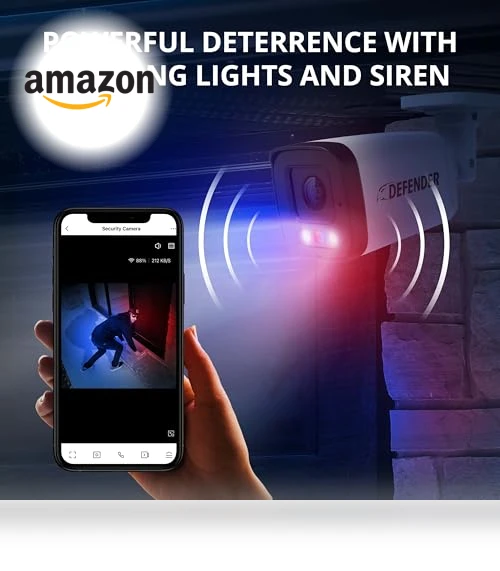 AI Powered Sentinel 4k Poe Security Camera System — Smart Home Security, Defender