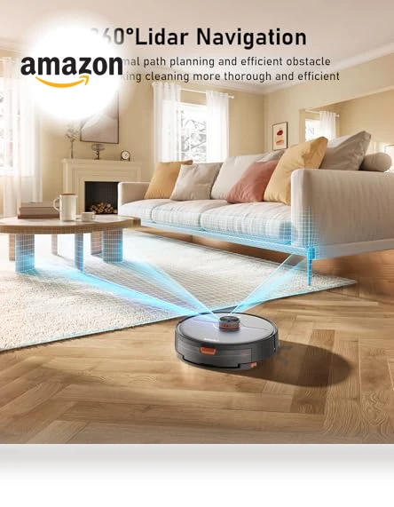Robot Vacuum and Mop Combo — Smart Cleaning Robots, NADALY