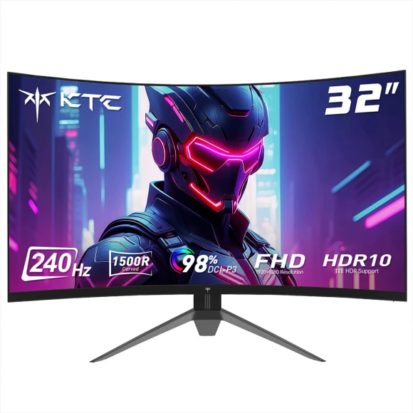 32" Curved Gaming Monitor, KTC