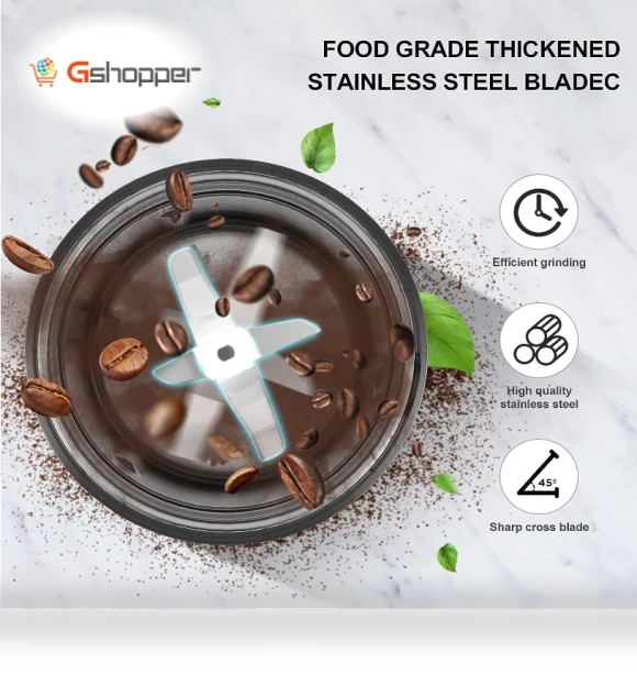 Electric Coffee and Spice Grinder — Electric Blade Coffee Grinders, LINKchef