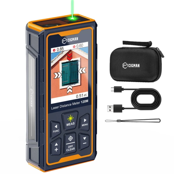 Laser Measurement Tool with 4X Camera, CIGMAN
