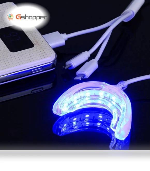 LED Blue Light Dental Tray Set — Bright Smile Solutions