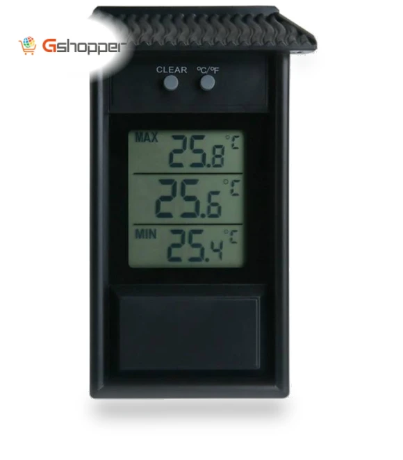 Outdoor Garden Refrigerator Waterproof Thermometer — Home Climate Control