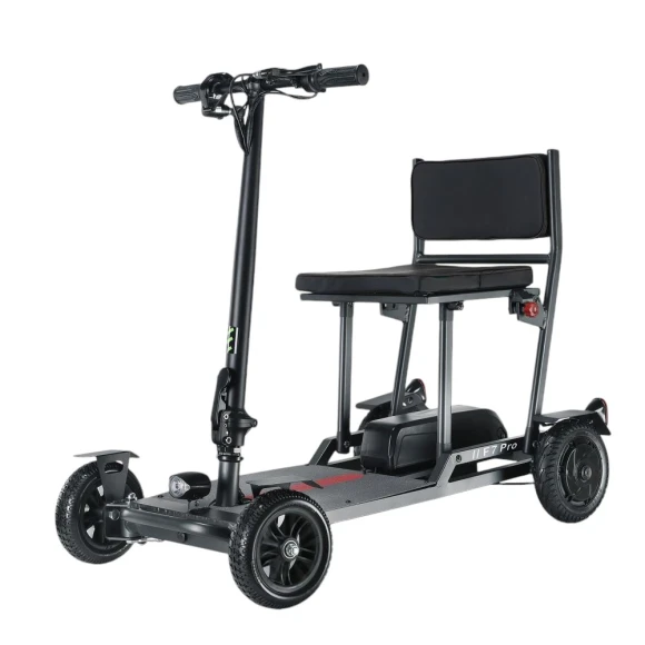 Four-wheel Electric Scooter with Seat, FREEJOYER