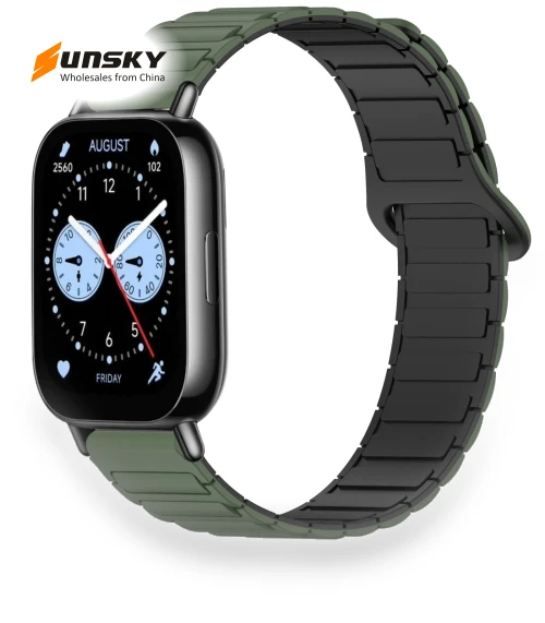 Magnetic Buckle Silicone Watch Band — Bands