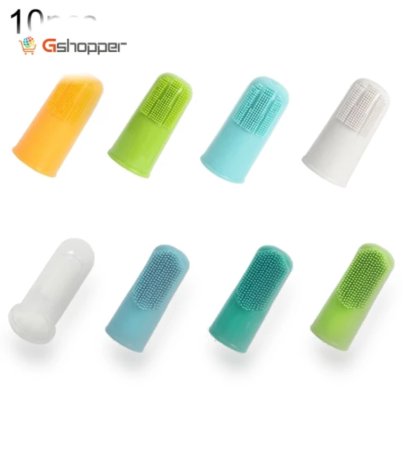 Pet Fingertip Toothbrushes — Brushes