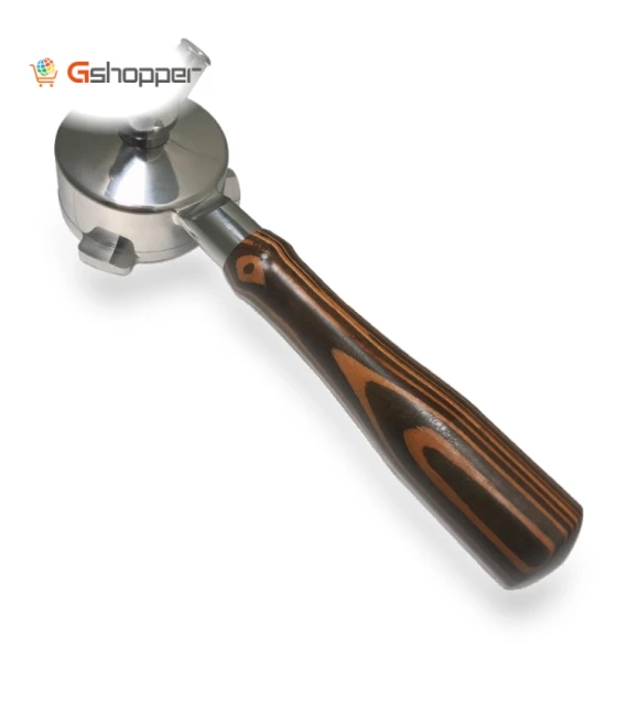 Stainless steel coffee machine with bottom handle — Brewing Excellence