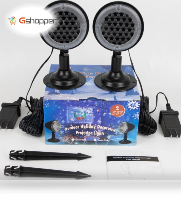 Christmas Snowflake Projector Light — Lighted Displays