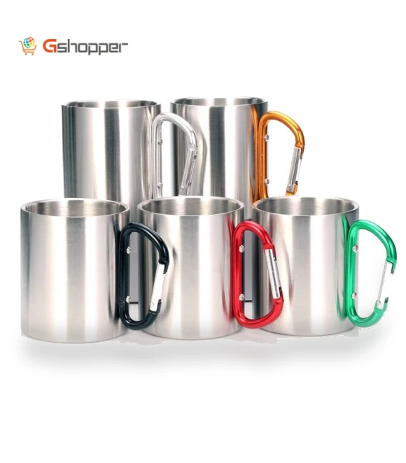 Double Walled Water Mugs Coffee Cup — Travel Mugs & Tumblers